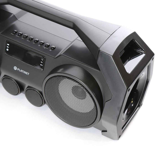 Enceinte sans fil Platinet OG76 Boombox BT, noire (44416)