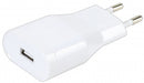 Chargeur usb vivanco 1a blanc 38348