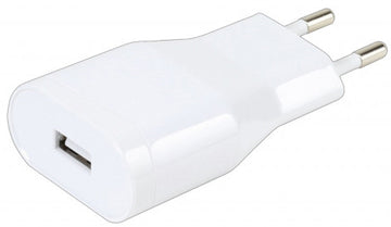 Chargeur usb vivanco 1a blanc 38348