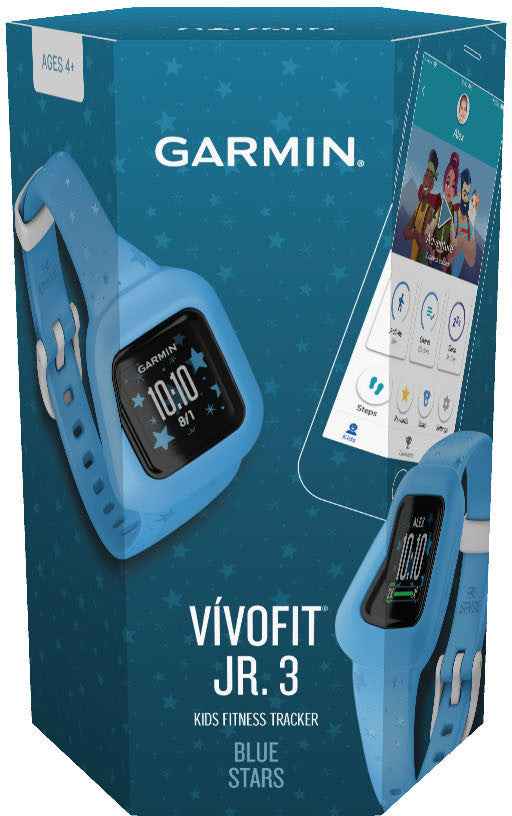 Garmin activity tracker for kids Vivofit Jr.3, blue stars