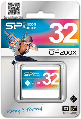 Carte mémoire Silicon Power CF 32 Go 200x