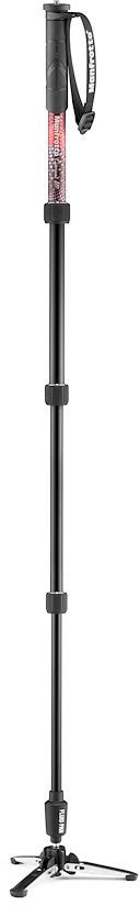 Manfrotto monopod Element MII Video MVMELMIIA4, red
