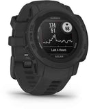 Garmin Instinct 2S Solar 2.01 cm (0.79") MIP 40 mm Digital 156 x 156 pixels Graphite GPS (satellite)