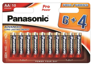 Panasonic Pro Power battery LR6PPG/10B (6+4pcs)