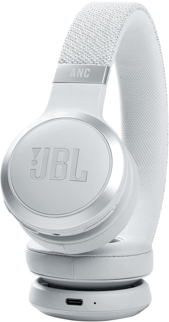 Casque sans fil JBL Live 460NC, blanc