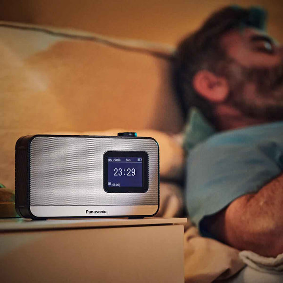 Radio Panasonic RF-D15EG FM/DAB, noire