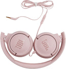 Promotion! Casque supra-auriculaire JBL avec microphone, rose
