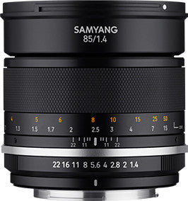 Samyang MF 85mm f/1.4 MK2 lens for Sony