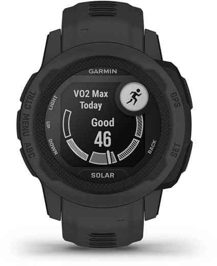 Garmin Instinct 2S Solar 2.01 cm (0.79") MIP 40 mm Digital 156 x 156 pixels Graphite GPS (satellite)