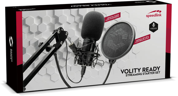 Kit de démarrage pour streaming speedlink volity ready