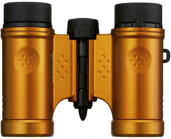 Pentax binoculars UD 9x21, grey/orange