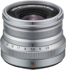 Objectif Fujifilm Fujinon XF 16 mm f/2,8 R WR, argent