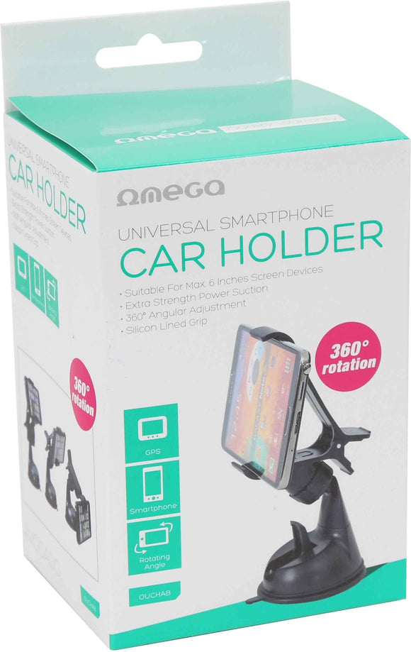 Support voiture universel Omega Avocado, noir
