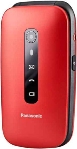 Telefon komórkowy dla seniora KX-TU550 4G czerwony