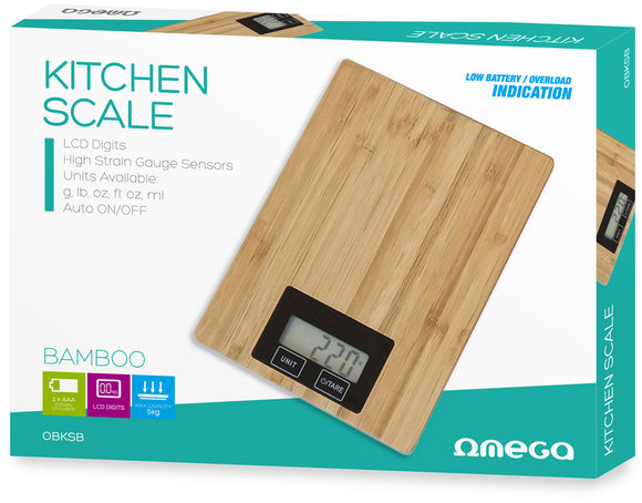 Balance de cuisine Omega Bamboo (44980)