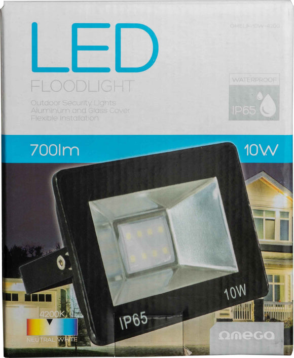 Projecteur LED Omega 10 W 4 200 K (43859)