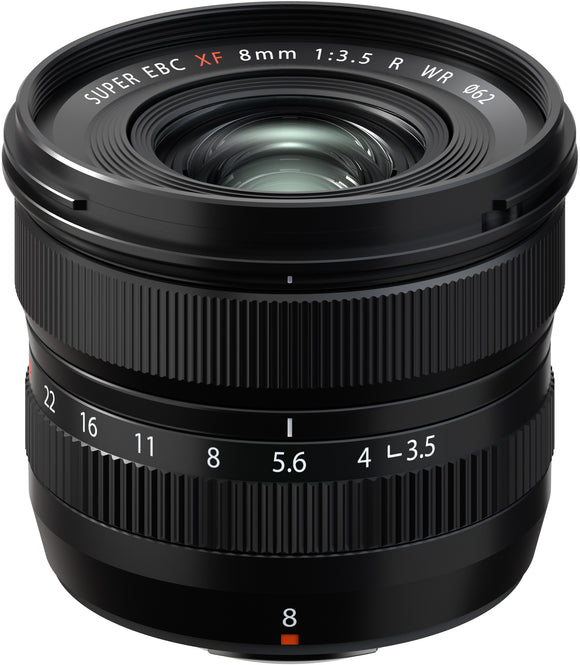 Objectif fujifilm fujinon xf 8 mm f/35 r wr