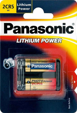 Panasonic battery 2CR5/1B