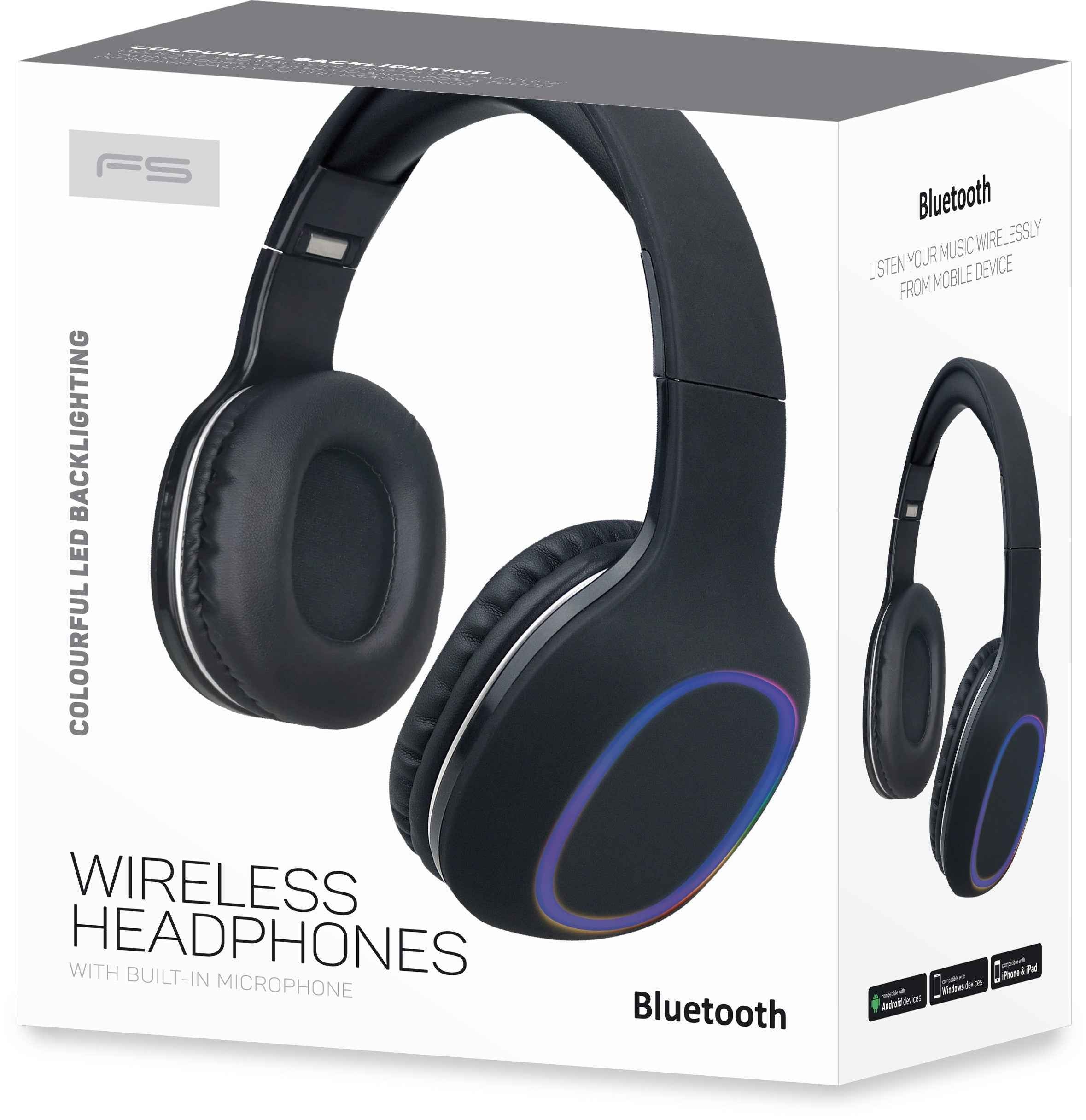 Casque sans fil Omega Freestyle FH0955, noir