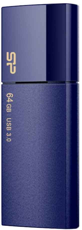 Silicon Power flash drive 64GB Blaze B05 USB 3.0, dark blue