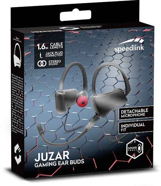 Casque Speedlink Juzar Gaming Ear Buds (SL-860020-BKRD)