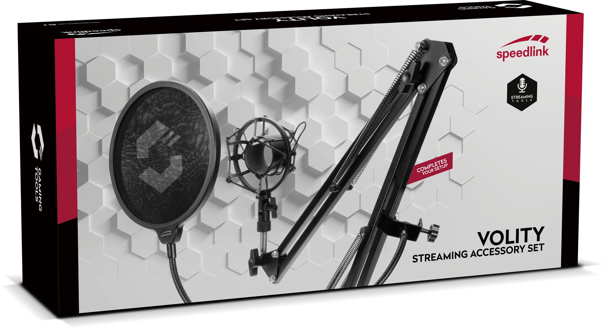 Kit d'accessoires de streaming Speedlink Volity Ready