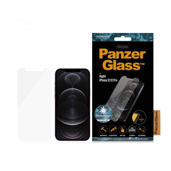 PanzerGlass | Apple | For iPhone 12/12 Pro | Glass | Transparent | Clear Screen Protector