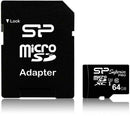 Silicon Power memory card microSDXC 64GB Superior Pro U3 + adapter