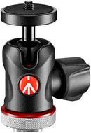 Manfrotto ball head MH492LCD-BH Micro + Cold Shoe-1