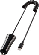 Chargeur de voiture Vivanco USB-C 12 W 1 m, noir (62785)