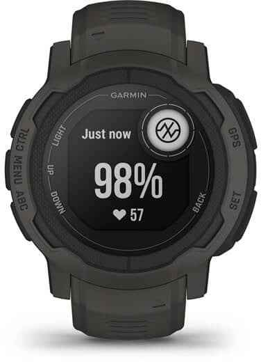 Garmin Instinct 2 2.29 cm (0.9") MIP 45 mm Digital 176 x 176 pixels Graphite GPS (satellite)