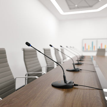 Microphone de bureau Boya BY-GM18C à col de cygne