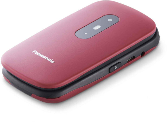 Telefon dla seniora KX-TU446 Czerwony