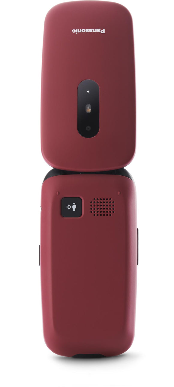 Telefon dla seniora KX-TU446 Czerwony