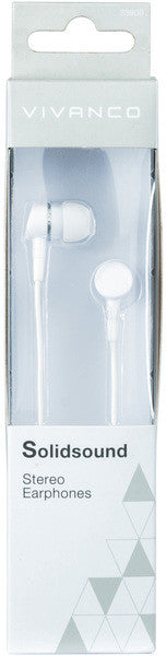 Écouteurs Vivanco Solidsound, blancs (38902)
