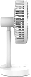 Platinet rechargeable fan 3000mAh, white/grey (45242)