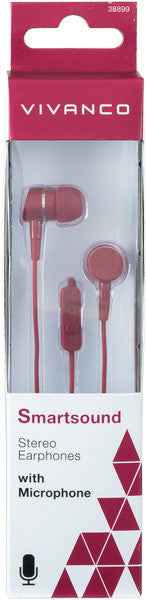 Casque Vivanco Smartsound, rouge (38012)