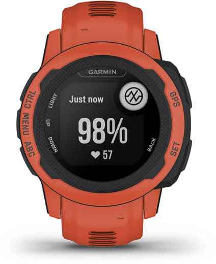 Garmin Instinct 2S, coquelicot