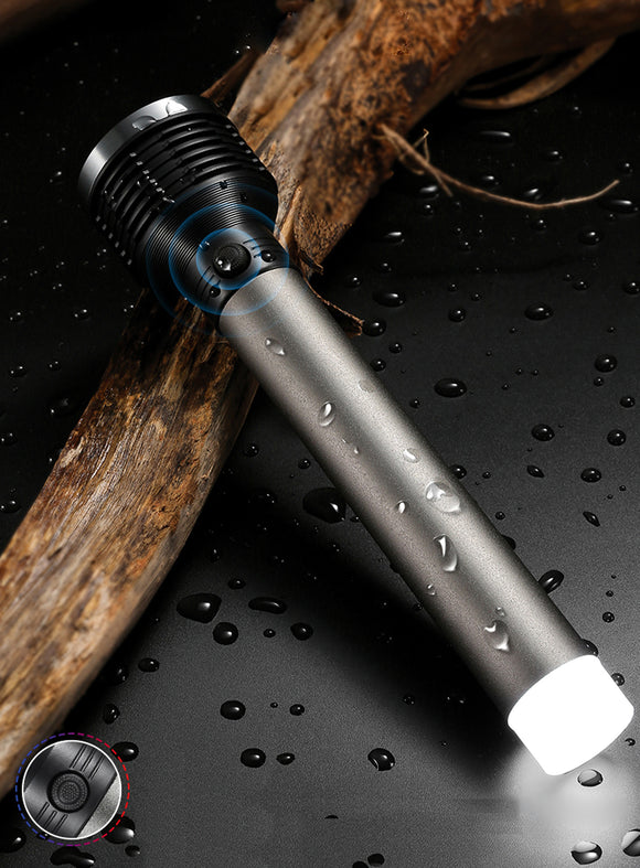 Lampe torche platinet 5 w 2400 mah grise 45771