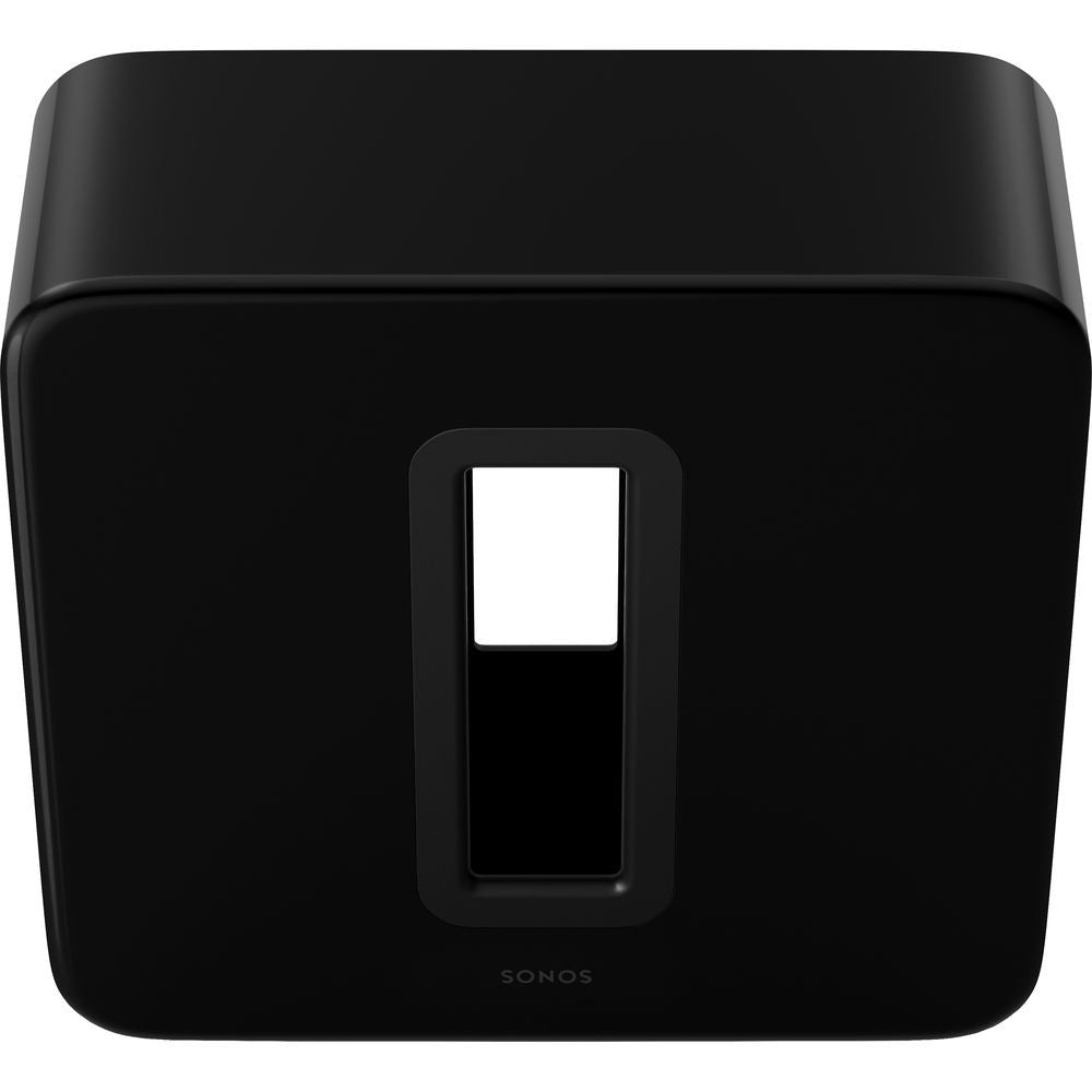 Enceinte de basses sonos sub noire