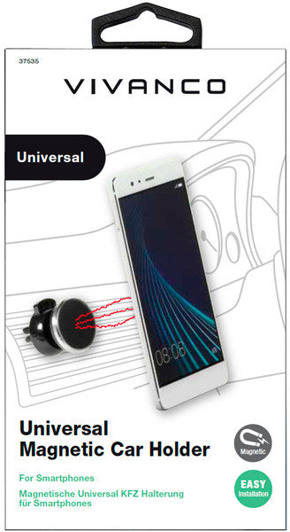 Support magnétique pour voiture Vivanco 6" (37535)