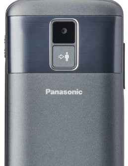 Panasonic | KX-TU160 | Téléphone portable facile à utiliser | Gris | Écran 2,4 pouces | Écran TFT-LCD | Bluetooth | Version USB-C | Appareil photo intégré | Résolution de l'appareil photo principal : 0,3 MP
