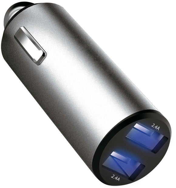 Chargeur de voiture Platinet 2xUSB 4,8A (44804)