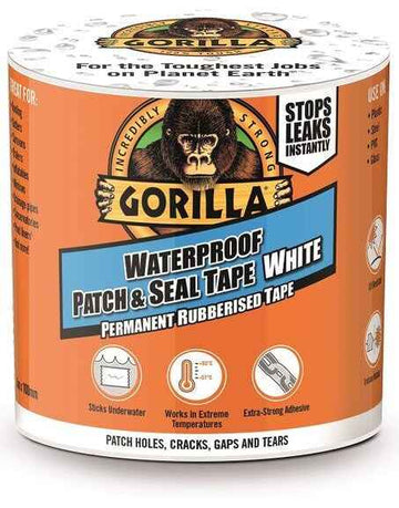 Gorilla tape Waterproof Patch & Seal 3m, white