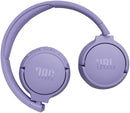 Casque sans fil supra-auriculaire JBL avec réduction du bruit, violet