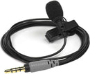 RØDE smartLav+ Black Lavalier/Lapel microphone