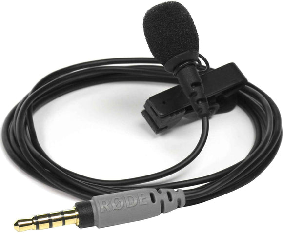 RØDE smartLav+ Black Lavalier/Lapel microphone