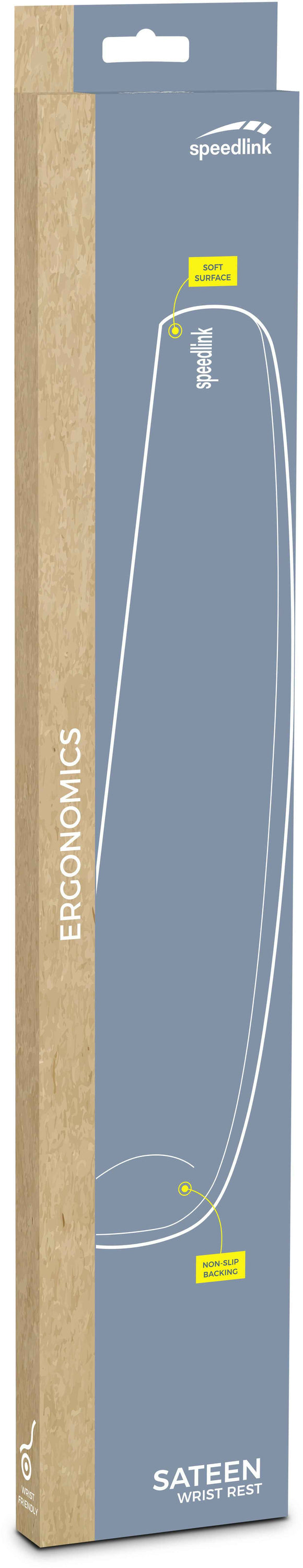 Repose-poignet Speedlink Sateen (SL-620801-BK)