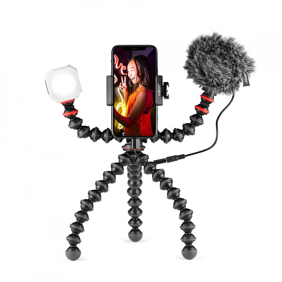 Kit de vlogging mobile joby gorillapod jb01645-bww