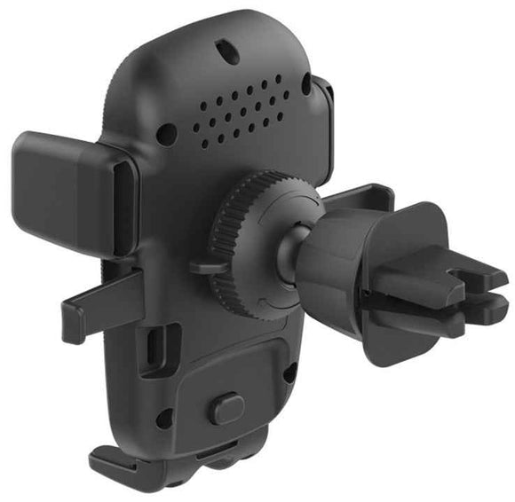 Support de téléphone pour voiture Platinet + chargeur QI (PUCHMB)